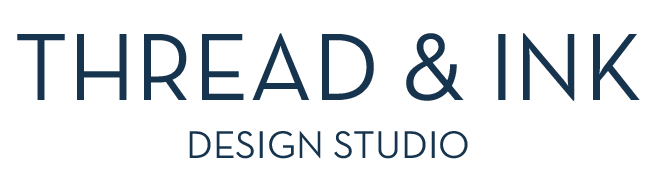 thread & ink logo dark ink colour