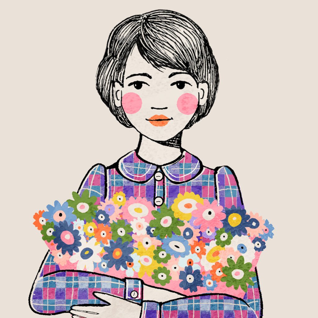 lena morris the printed square studio illustration