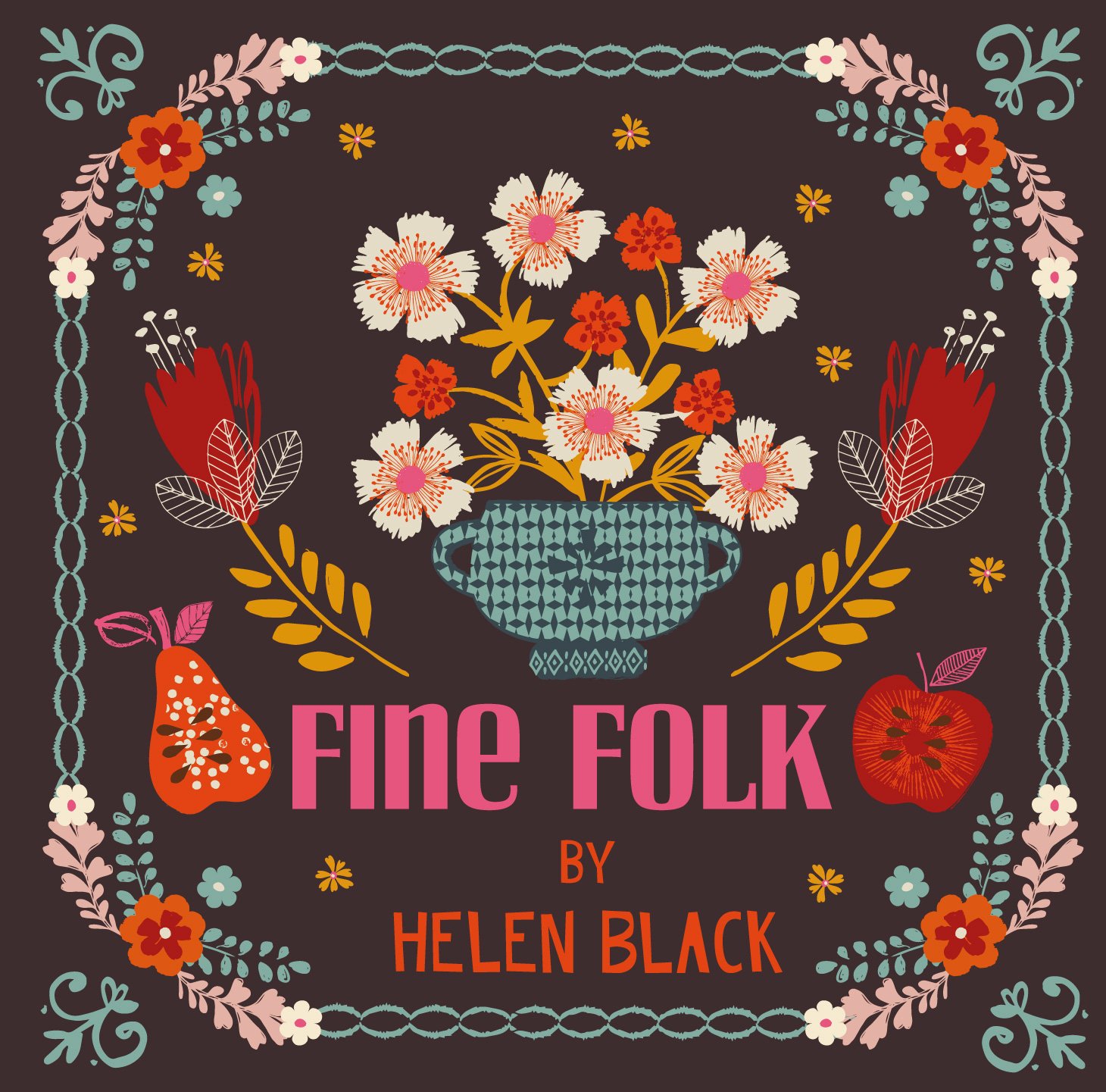 Fine Folk Fabric Collection - Thread & Ink Design