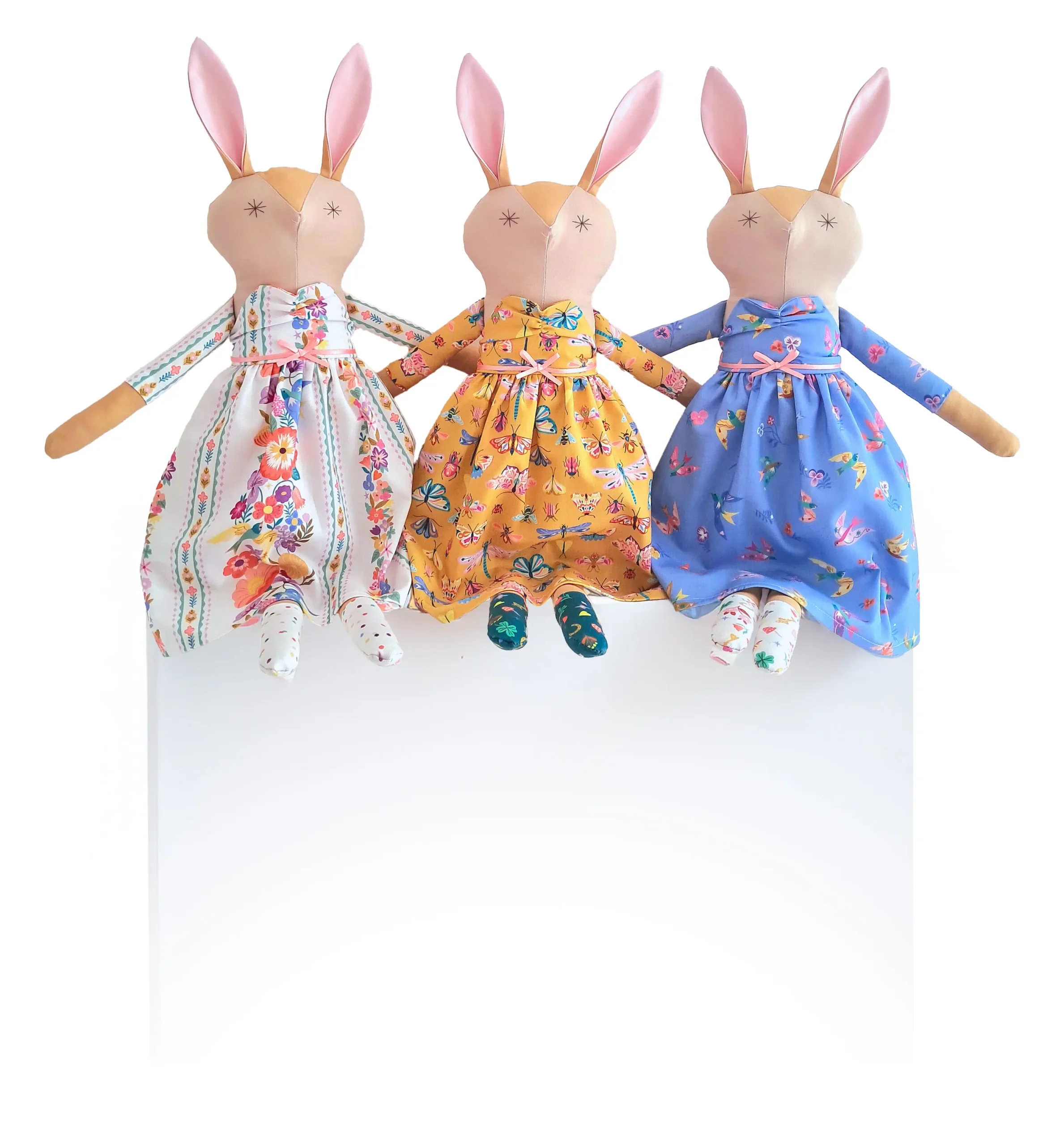 Thread and Ink fabric dolls featured hero