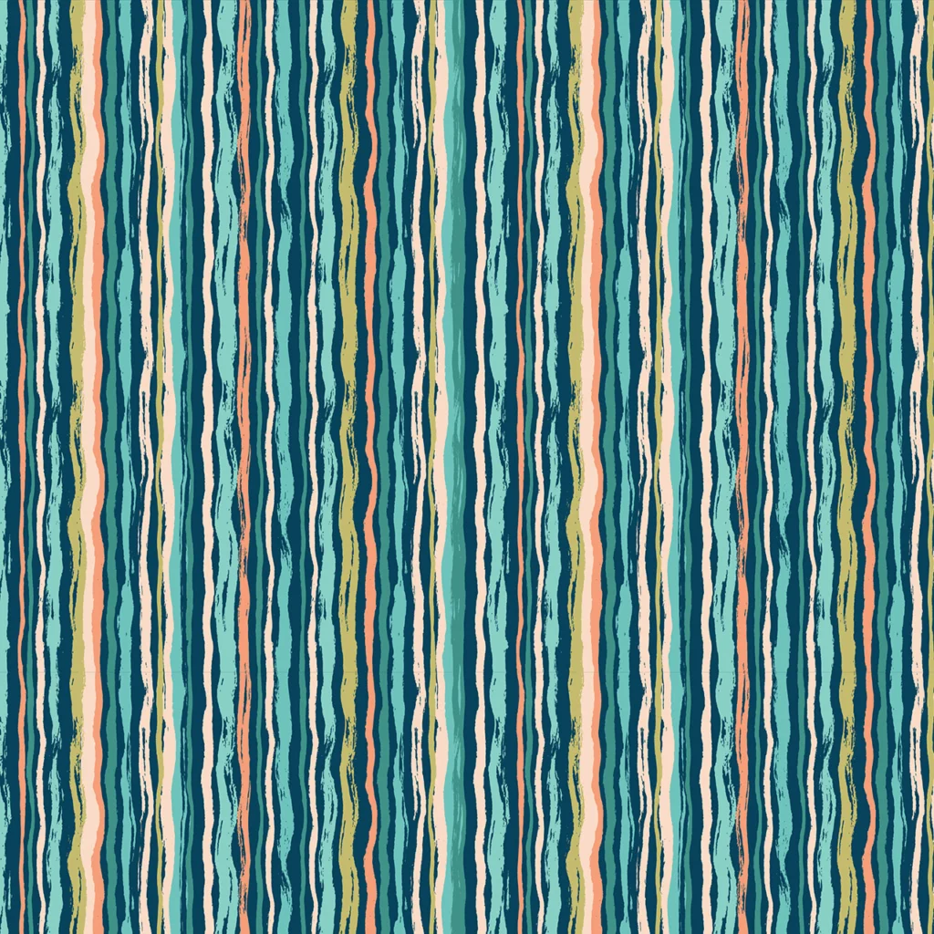 Vertical colourful lines providing a waterfall effect