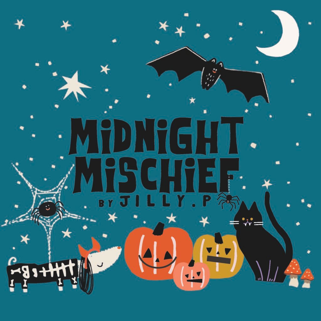 Heroblock for our Halloween collection Midnight Mischief.