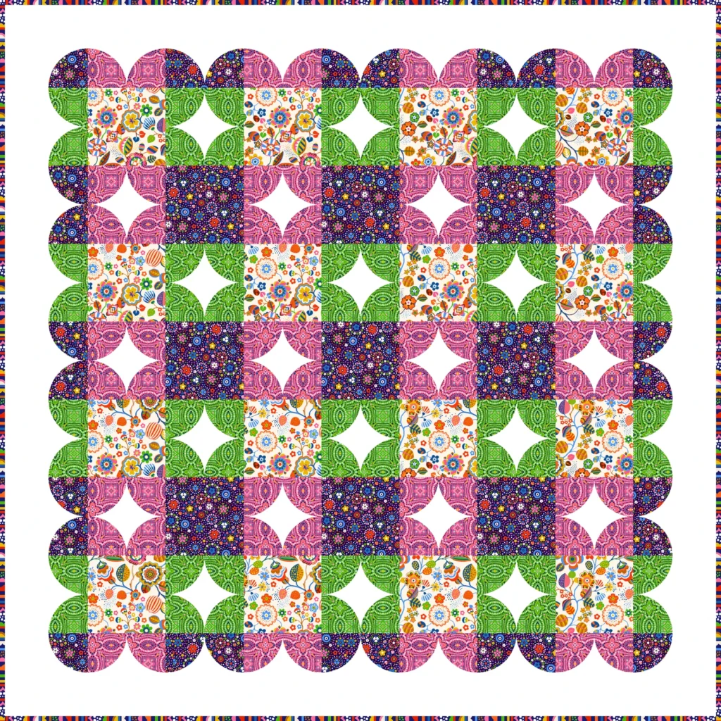 Gingham Glitz – Primavera by Holly Clarke Design