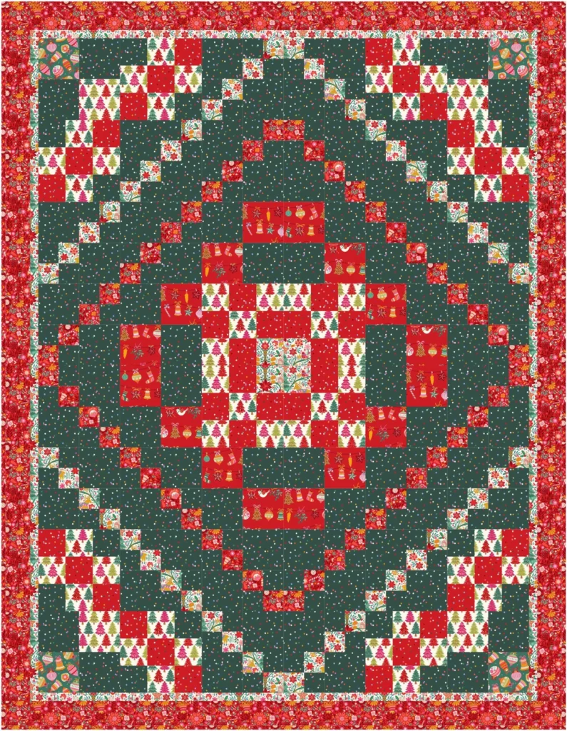 Deck the Halls – Quilt Inspiration 6989 by Jonie Quilts