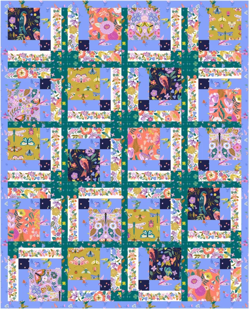 Lucky Charms – Quilt Inspiration 6986 by Jonie Quilts – colourway 1