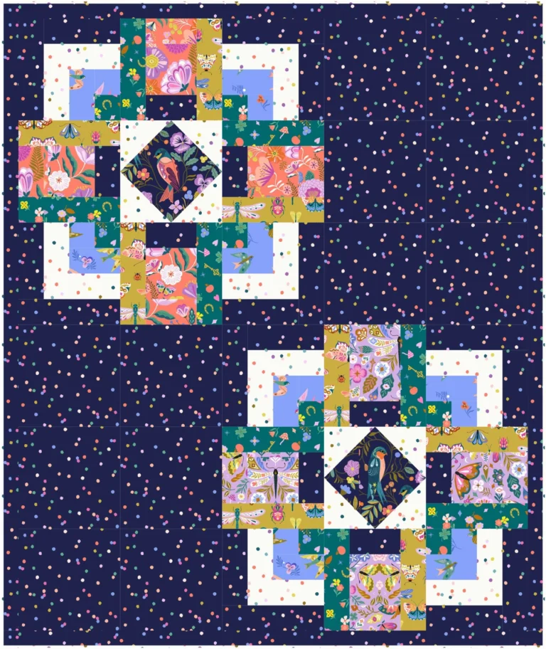 Lucky Charms – Quilt Inspiration 6476 by Jonie Quilts – colourway 1